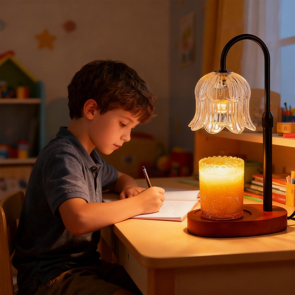 Romanticaromatherapy Wax Melting Lamp Melting Candle Lamp Bedroom Wax Melting Lamp Can Be Timed Dimming Aromatherapy Lampfragrance Birthday Gift