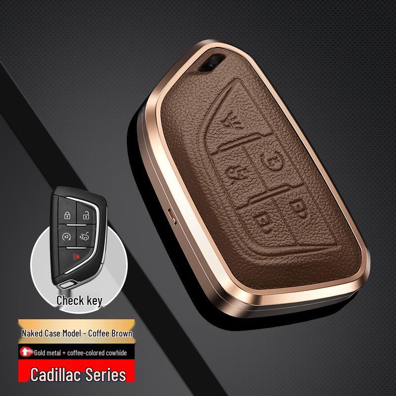 Cadillac Key Case for XT5, XT4, CT5, XT6, CT6 - Keychain and Protective Shell