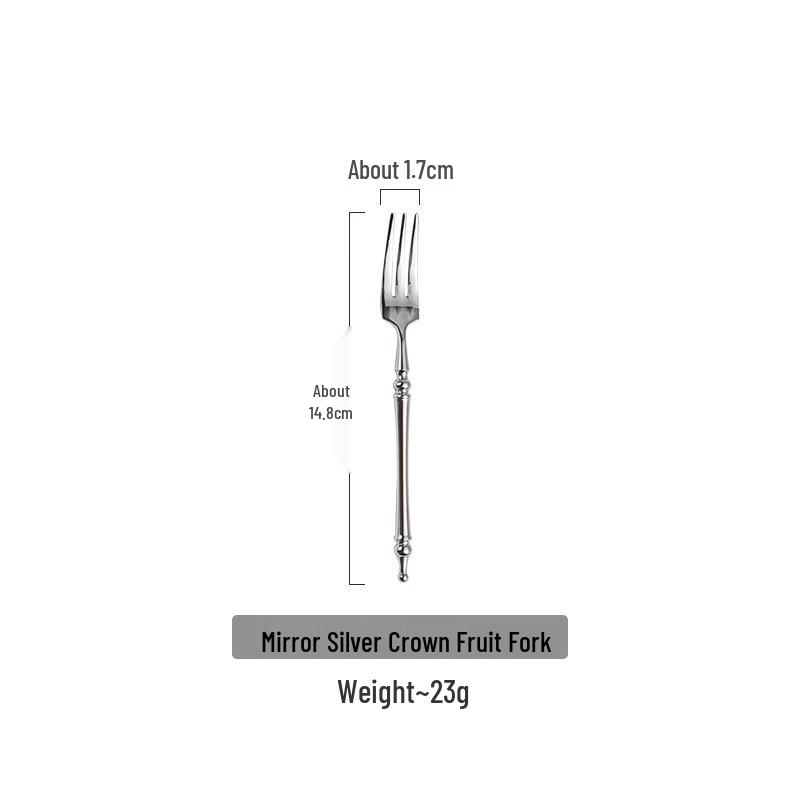 Abay Stainless Steel Coffee Spoon & Tea Fork Set