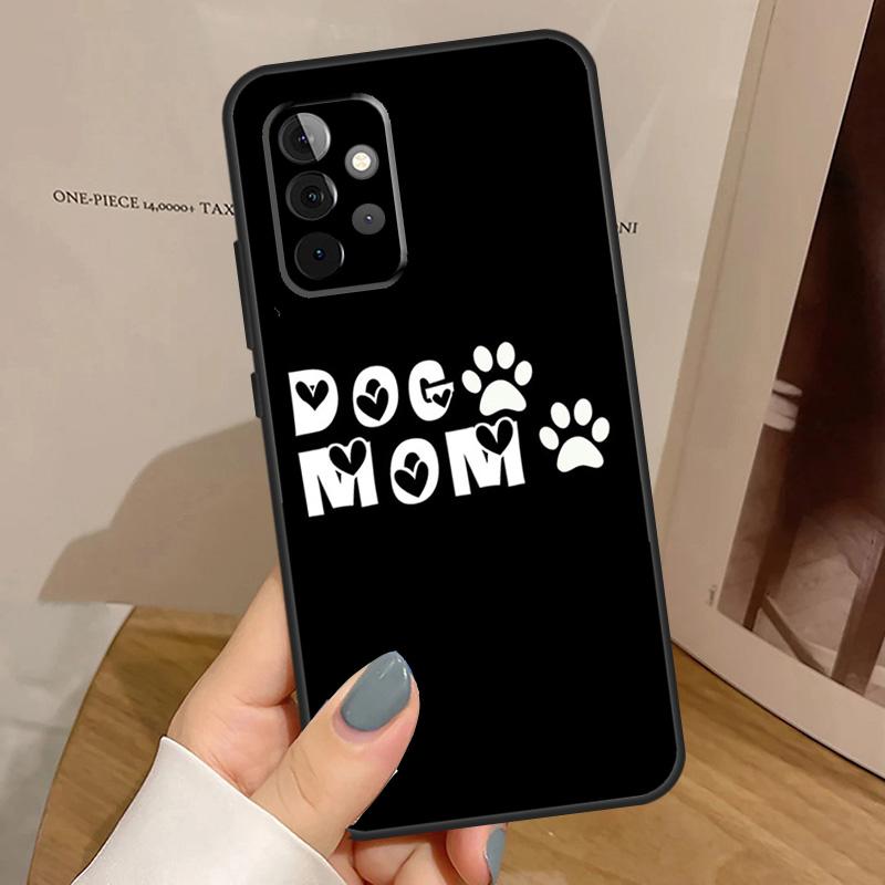 Dog Foot Print Paw Colorful Pattern Phone Case For Samsung Galaxy A32 A52 A12 A53 A33 A23 A13 A54 A34 A14 A51 A15 A25 A35 A55