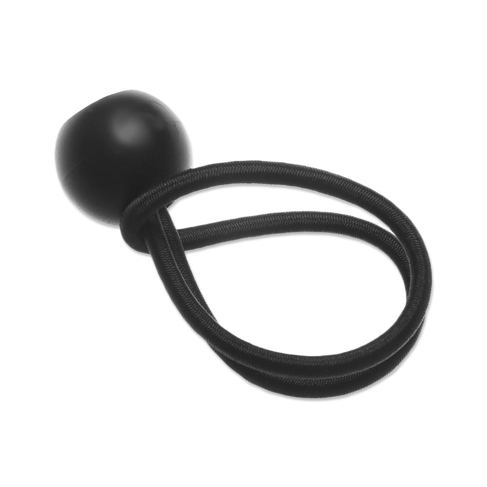 Ties Backpack Accessories Water Bottle Fixed Loop Cord Bungee Cord Elastic Rope Black Ball Bungee