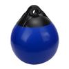 Inflatable Boat Mooring Buoy High Strength PVC Round Boat Bumper Ball for Yachts Boats Mooring Black Head Blue A25