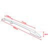 Roof Rails Ford Transit Tourneo Custom L2 Long From 2023 Color Black