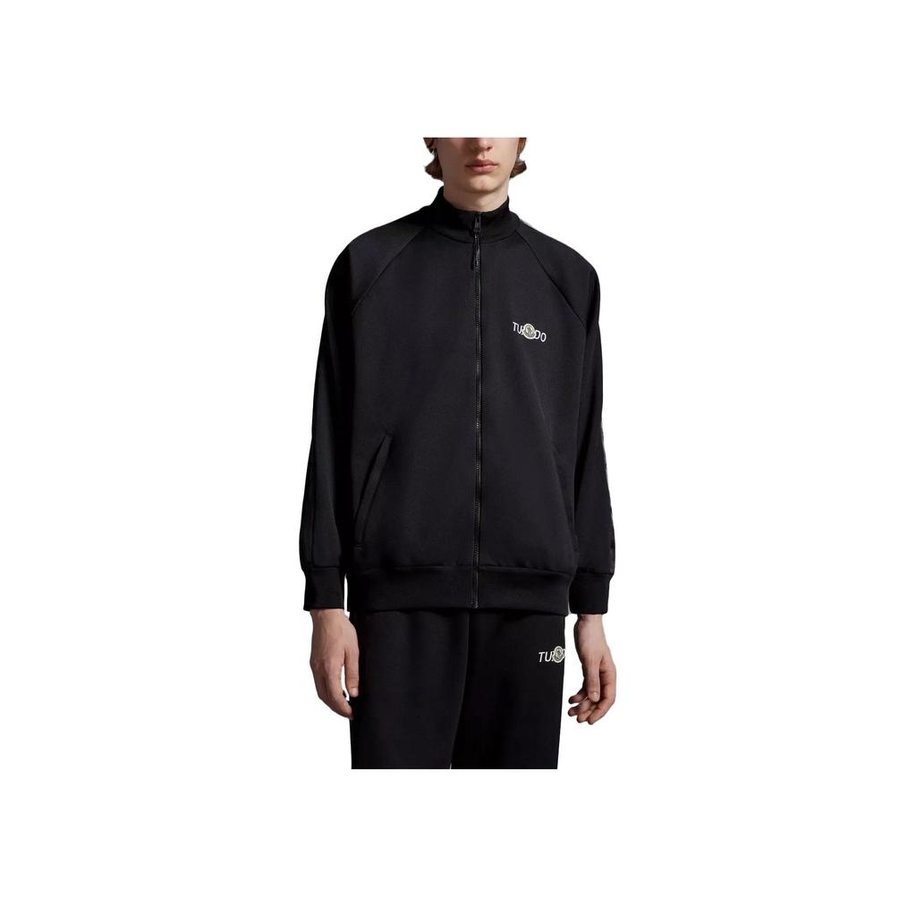 Moncler X Frgmt Hiroshi Fujiwara Collaboration Letter Pattern Logo Casual Jacket Unisex Jacket Black I209U8G00004899A1999