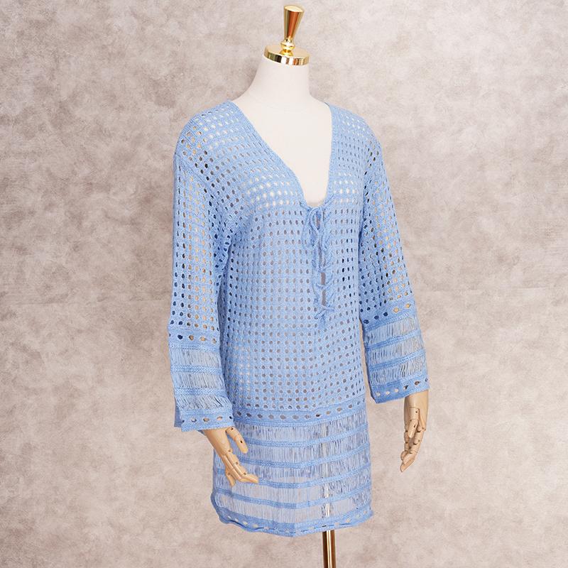 Beach Cover Up Summer Beach Sarong Bikini Cover Up Bathing Suit Women Beachwear Swimsuit Cover Up Pareo Tunic