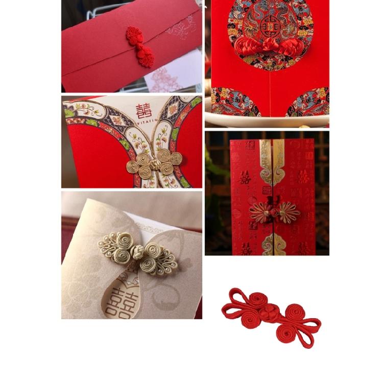 Chinesische Froschknöpfe Cheongsam Dekoration Hochzeitskleid Verschlussknöpfe