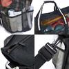 Vacation Beach Bags Mesh Beach Bag Swim Pool Bag Beach Tote Bag Zipper Closure