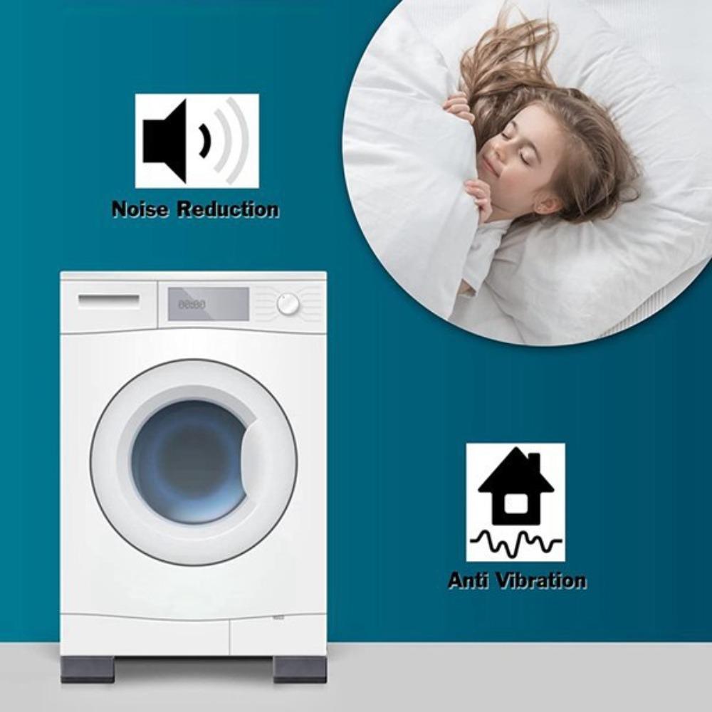 4pcs Noise Reducing Washing Machine Shock-Absorbing Pads Refrigerator Foot Pads Refrigerators