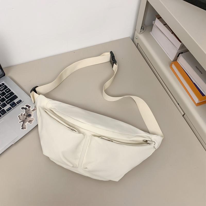 Chest Bag Men's Crossbody Bag Sports Waist Bag Women's Water-Repellent Shoulder Bag Mobile Phone Bag