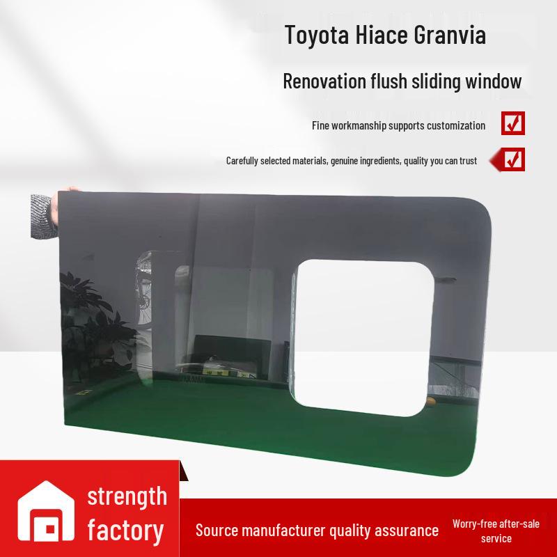

Toyota Hiace Granvia Flush Sliding Car Window Modification Accessories