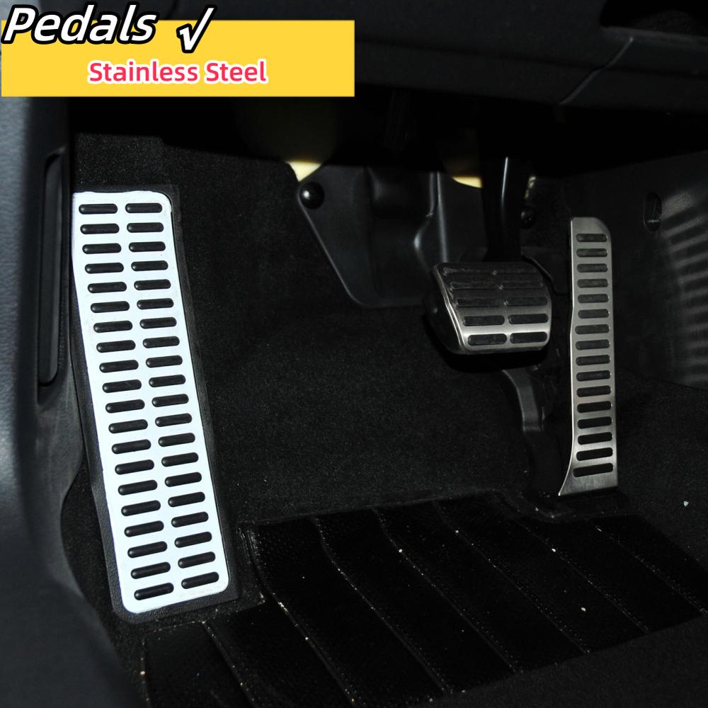 Stainless Steel LHD Car Pedals Fit For Volkswagen VW Golf 5 Golf 6 Golf5 Golf6 2003 - 2013 AT MT Pedal Cover Pads Parts