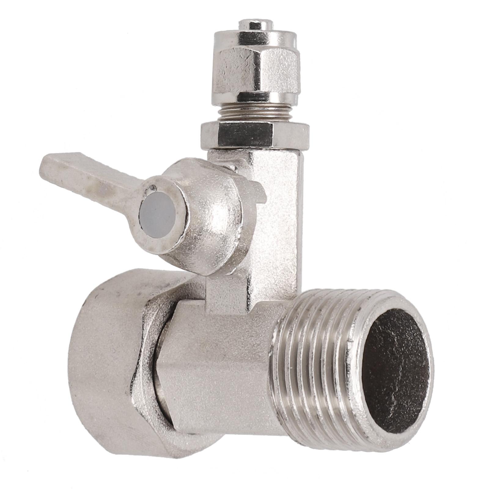 

1/2 To 1/4 With Shut-Off Ball Valve Tap Tee Water Purifier Inlet Three-way Ball Valve Integrated Switch Water Purifier Acce