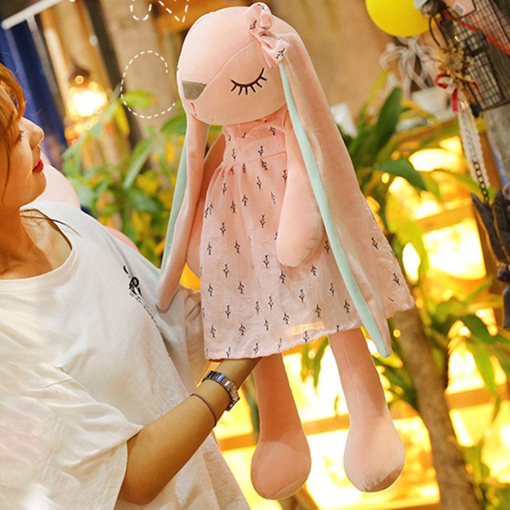 Decor Child Toddler Bunny Plush Toy Stuffed Animal Toys Rabbit Doll With Long Ears Rabbit Soft Toy