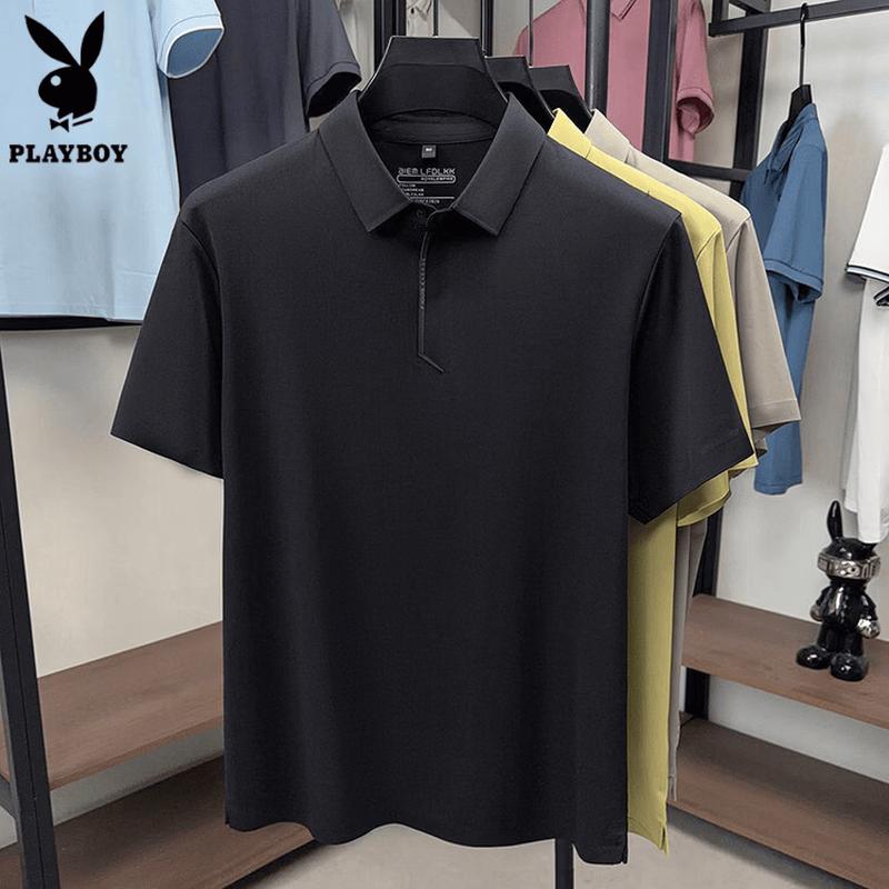 

PLAYBOY Men s Quick-Dry Polo Shirt 50