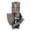 Good-Exquisite Knight Dwarf Guard, Garden Decorations,Knight Gnomes Guard,Garden Statue Garden-Art Figurines Ornaments B Easy In