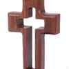 Catholic Wood Religious Favor Tabletop Cross for Shelf Prayer Decor