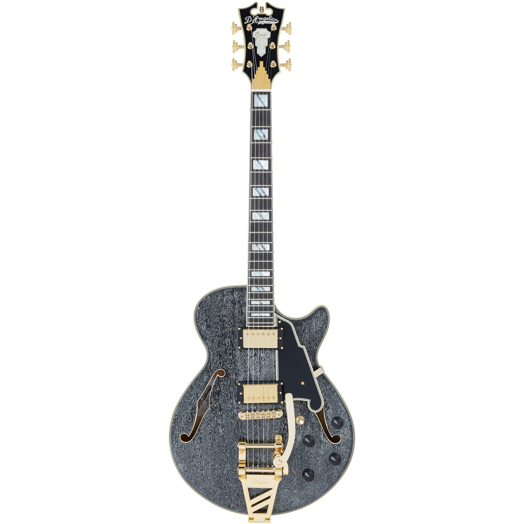

Excel SS Shield Black Dog D Angelico Tremolo,