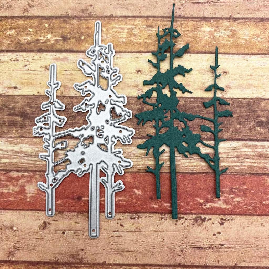 Tree Metal Cutting Dies Stencil Die Cut Scrapbooking Craft Stamps DIY Scrap Booking Paper Card