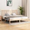 VidaXL Bed Frames Solid Pine Wood 200x200 Cm 3105180