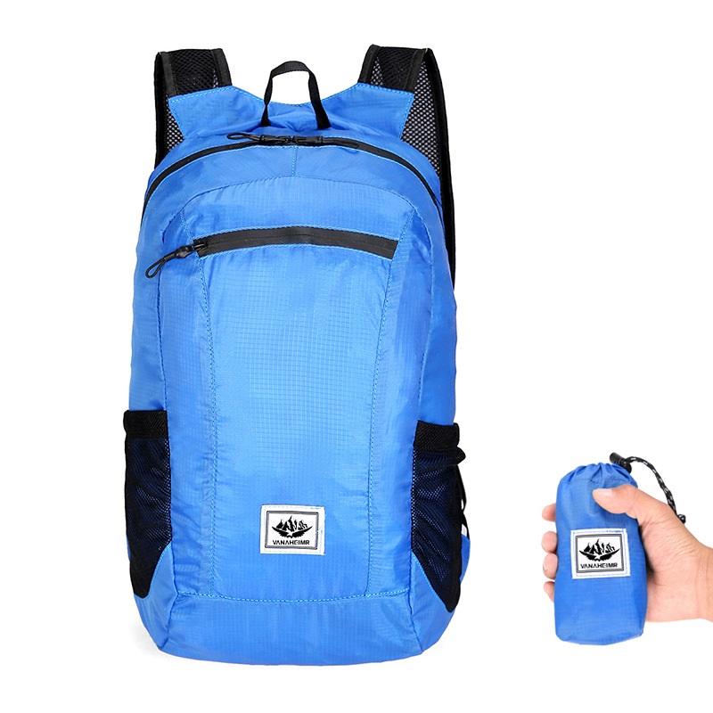 

Cycling Bag, Foldable Outdoor Backpack, Large Capacity, Lightweight Sports Travel Backpack