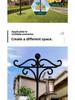 Outdoor Iron Art Shepherd Hook für Gartendekoration und Hochzeiten