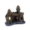 Fish Tank Decor Simulation Aquarium Accessories Fish House Tower Aquarium Ornaments Coral Castle