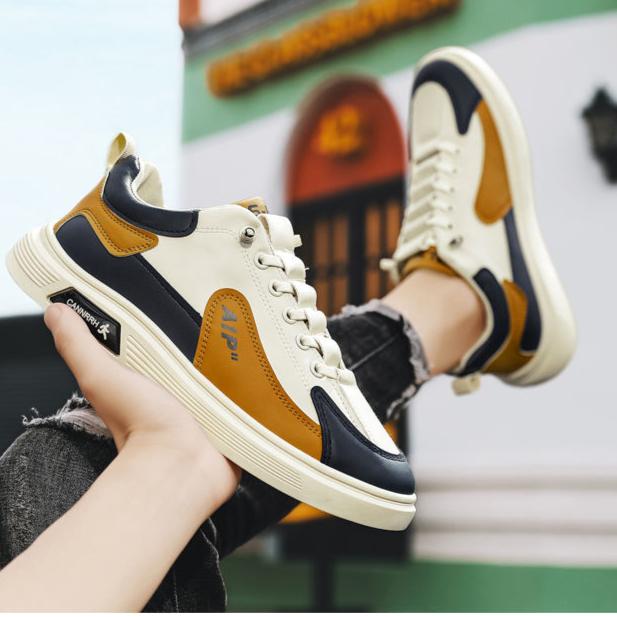 Shoes for Men Summer 2025 New Men's Soft Sole Breathable Youth All Match Student Trend Casual Shoes for Men