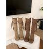 Maillard Long Boots But Knee Boots Children's Derelict Merry Sioux Knight Boots Thick Heel Skinny High Boots