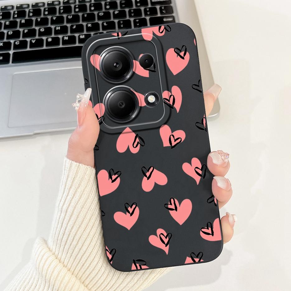 For Xiaomi Redmi Note 13 4G Case Note13 Pro Cute Fashion Candy Painted Cover Soft TPU Phone Case For Redmi Note 13 Pro Plus Bags