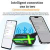 1/2Pcs Bluetooth Motorcycle Helmet Intercom 800M Wireless Intercomunicador 1000Mah strong magnetic attraction With Ambient Light
