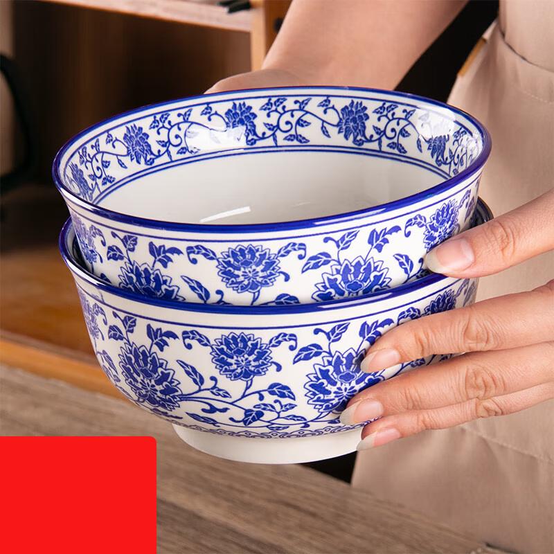 Mengdong Blue and White Porcelain Noodle Bowl