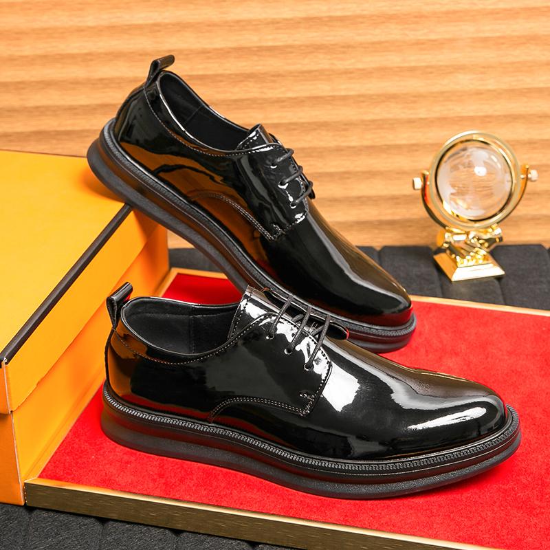 Fashion Leisure Walk Men's Casual Shoes Breathable Sneakers Fashion Male Oxford Shoes Formal Dress Footwear Handmade Men Business Shoe