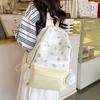 Schoolbag1011 Summer New Japanese Schoolbag Female Junior High School Students Large Capacity Printed Puppy Backpack College Student Computer Bag