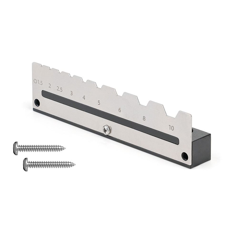 Stabiles Sechskant-Schlüssel-Aufbewahrungsregal Werkstattwerkzeuge Präsentationsständer Werkzeugzubehör