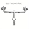 6Pcs Bicycle Rear Shelf Convert  Rear Pannier Racks Connector Seatpost  Adapter for Bike Rack Mount Conversion