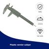 FTE 6" 150mm Plastic Ruler Sliding Gauge Vernier Caliper Jewelry Measuring