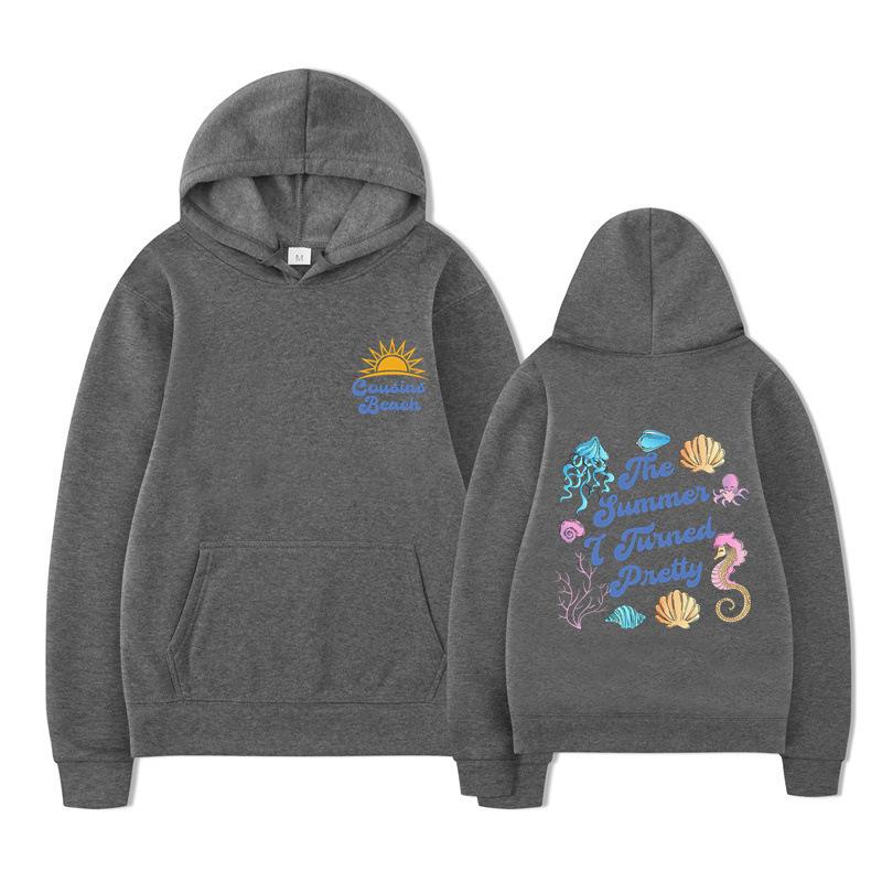 2025The Summer I Turned Pretty Hooded Sweater Loose Casual Hoodie