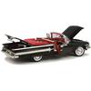 MOTORMAX Scale Chevrolet Impala Cabriolet Diecast Car 1960 1/18 (Black)