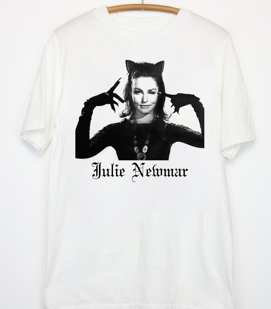 NEW Julie Newmar catwoman poster T-shirt short sleeve S-5Xl JJ3992 Unisex T-Shirt L