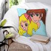 Candy Candy And Terry Anime Pillowcase Printed Polyester Cushion Cover Decoration Pillow Case Cover Seat Square 40*40Cm