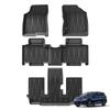 Smabee Right Drive for BYD M6 2024-2026 7Seater TPE 3D Car Floor Mats Cargo Liner Trunk Pad All-Weather Accessories Black