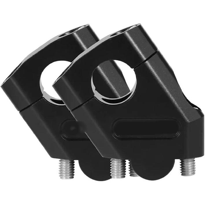For Suzuki DL650 V-Strom 650 DL 650 VStrom 650 VStrom650 Motorcycle Handlebar Heightening Riser Bar Clamp Mount Fits(Color:22mm Black6)