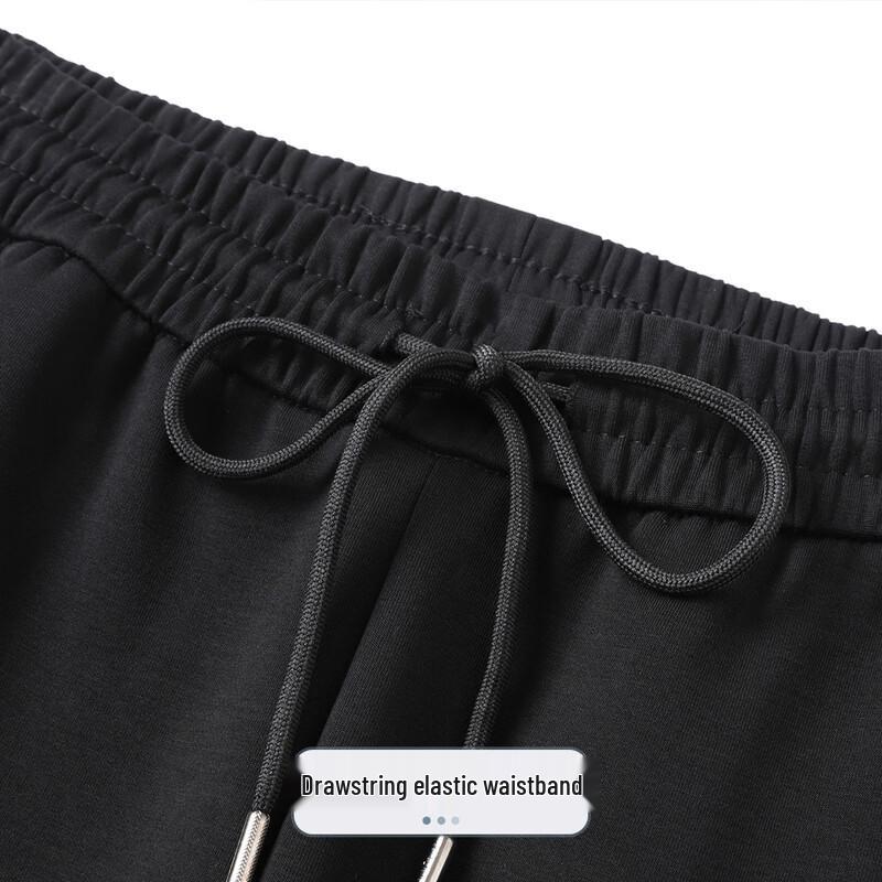 Futing Men's Lined Straight-Leg Casual Pants