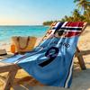 Haaland's Brilliant Performance Beach Towel Super Soft & Absorbent Comfortable Lightweight