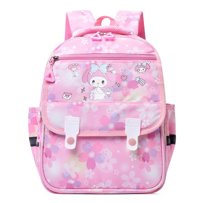 Adorable Cartoon Nylon Backpack For Kids With Lightweight Design And Fun Colors