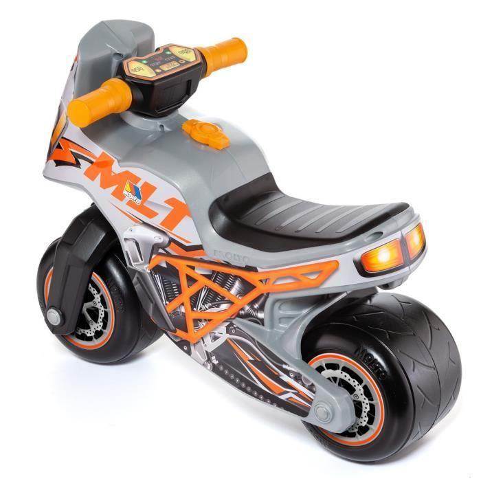 Jeździk - MOLTO - CROSS RACE MLT - Terenowy - Szary/Pomarańczowy - 29 cm