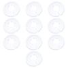 10pcs Heater Pipe Coverings Plastic Radiator Pipe Covers Simple Installs for Aesthetic Enhancement & Easy Installation