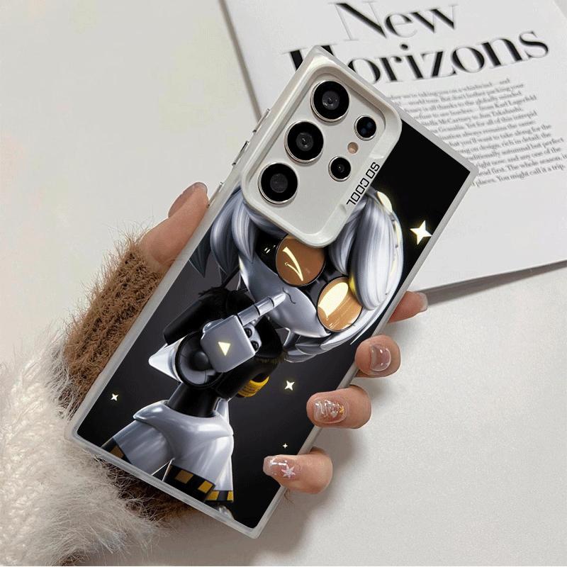 

M-Murder D-Drones Game Soft Phone Case for Samsung Galaxy S24 S25 FE S26 Edge S23 Ultra S22 Plus S21 + Shockproof Cover Back She Samsung S21