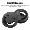 Desk Charger Organizer Phone Cord Holder Laptop And Charger Cord Organizer Desktop Accessories Round Smile Design For Home
