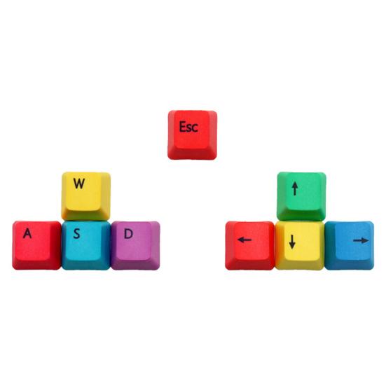 9Pcs W/S/A/D/Esc Directional Supplement for Mechanical Keys Keycaps Keyboard